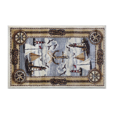 nautical themed area rug