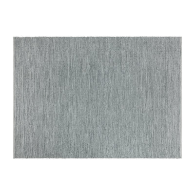 gray flat weave rug