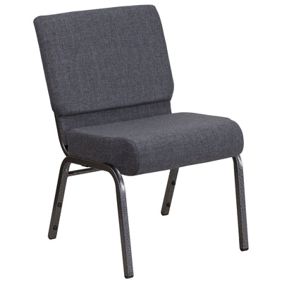gray stackable church chair