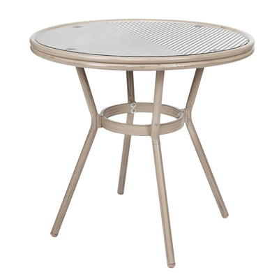 french bistro style patio table round