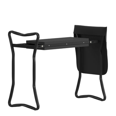 black garden kneeler and seat