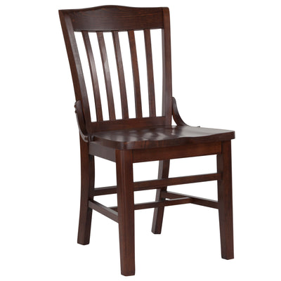 wood restaurant chair