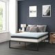 Full |#| 14inch Full Platform Bed Frame; 10inch Pocket Spring Mattress & 2inch Memory Foam Topper