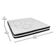 King |#| 14inch King Platform Bed Frame; 10inch Pocket Spring Mattress & 3inch Memory Foam Topper