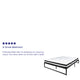 Full |#| 14inch Full Platform Bed Frame & 12inch Mattress in a Box - No Box Spring Required