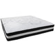 King |#| 14inch King Platform Bed Frame & 12inch Mattress in a Box - No Box Spring Required