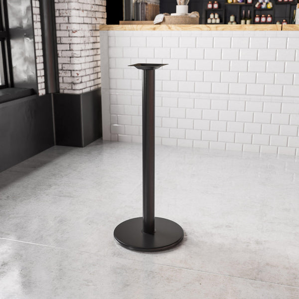 18inch Round Restaurant Table Base with 3inch Dia. Bar Height Column