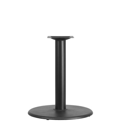 24'' Round Restaurant Table Base with 4'' Dia. Table Height Column - View 1