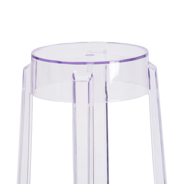 29.75inch High Transparent Barstool - Restaurant & Bar Furniture