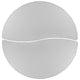 Grey |#| 2 Piece 60inch Circle Wave Flexible Grey Adjustable Activity Table Set