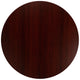 Mahogany |#| 36inch Round Multi-Purpose Conference Table in Mahogany - Meeting Table for Office