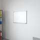 3' W x 2' H Magnetic Marker Board with Galvanized Aluminum Frame