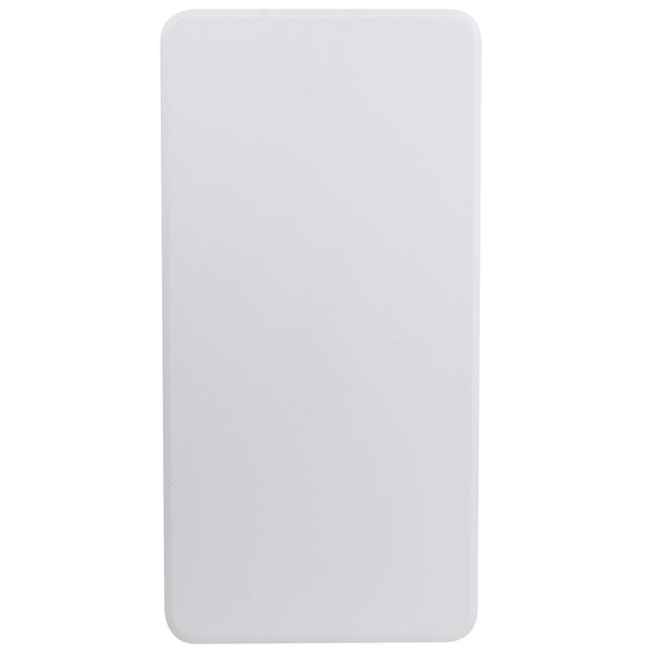 4-Foot Granite White Plastic Folding Table - Banquet / Event Folding Table