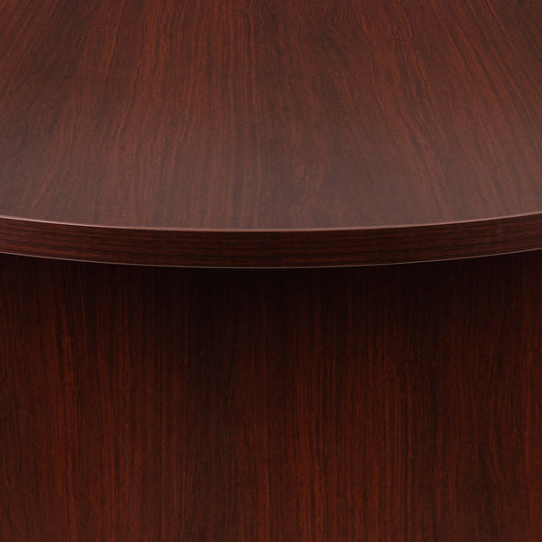 Mahogany |#| 6 Foot (72 inch) Classic Oval Conference Table in Mahogany - Meeting Table