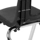 Black |#| Black Student Stack Chair 12inchH Seat - School Classroom Chair - Daycare Chair