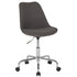 Aurora Series Mid-Back Fabric Task Office Chair with Pneumatic Lift and Chrome Base