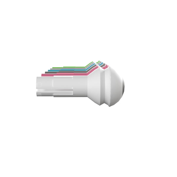 Pastel Plastic Peg Set for STEAM Wall Systems - 512 Pieces