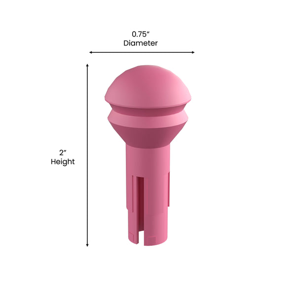 Pastel Plastic Peg Set for STEAM Wall Systems - 512 Pieces