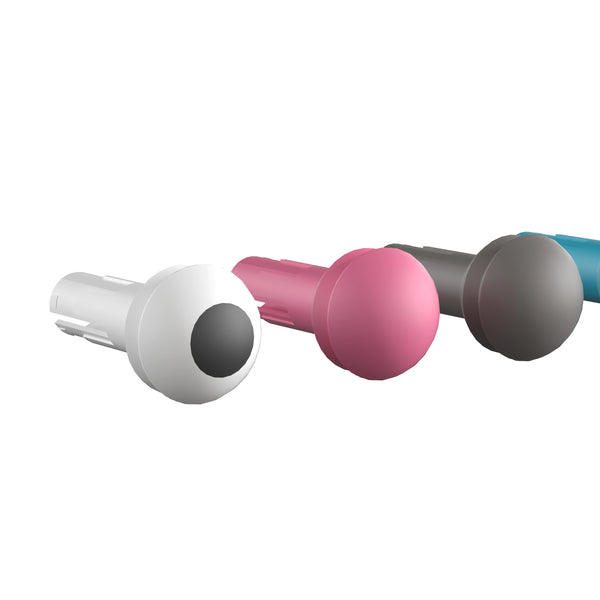 Pastel Plastic Peg Set for STEAM Wall Systems - 512 Pieces