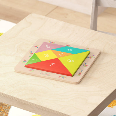 Bright Beginnings Commercial Grade Birch Plywood STEM Tangram Shape Building Learning Board - View 2