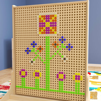 Bright Beginnings Commercial Grade Modular STEAM Wall 512 Piece Screw Accessory Pack - View 2