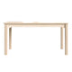 Commercial 23.5 x 47.25 Rectangular Wooden Classroom Activity Table - Beech