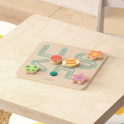 Bright Beginnings Commercial Grade STEM Insect Sliding Maze Learning Board - View 2