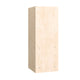 Commercial Grade Natural Finish Wooden Classroom 3 Tier Corner Storage Unit