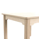 Commercial Grade 23.5inch Square Wooden Preschool Classroom Activity Table - Beech