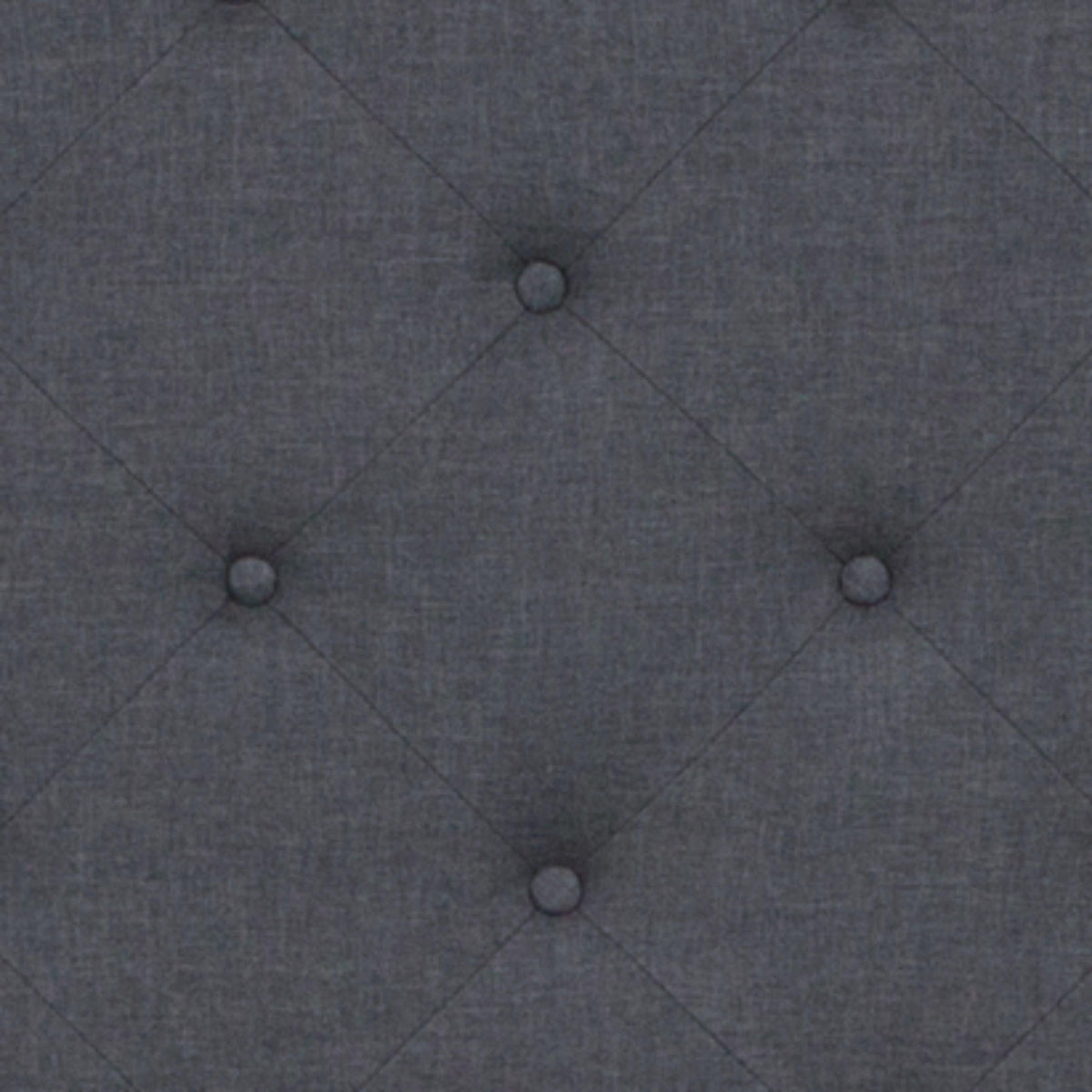 Dark Gray,Queen |#| Queen Size Arched Tufted Dark Gray Fabric Platform Bed with Memory Foam Mattress