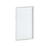 Bristol Wall Mount White Board with Included Dry Erase Marker, 4 Magnets, and Eraser for Home, School or Business