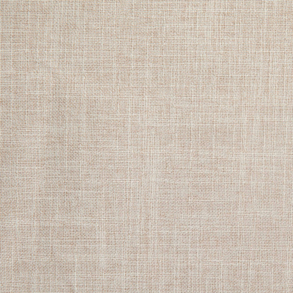 Beige Fabric/Walnut Legs,Full |#| Faux Linen Upholstered Full Size Platform Bed with Piped Headboard in Beige