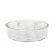 12" Lazy Susan Plastic Desktop Turntable with 5 Removable Storage Bins - Clear