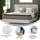 King |#| 13 Inch Hybrid Pressure Relief Euro Pillow Top King Size Mattress In A Box