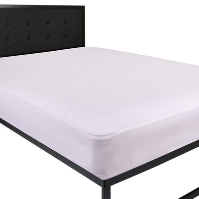 Capri Comfortable Sleep Premium Fitted 100% Waterproof-Hypoallergenic Vinyl Free Mattress Protector - Breathable Smooth Fabric Surface