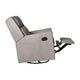Light Gray |#| Manual Rocking Recliner Chair with 360° Swivel and Gliding Motion in Light Gray