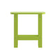 Lime |#| All-Weather Poly Resin Adirondack Side Table in Lime - Patio Table