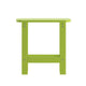 Lime |#| All-Weather Poly Resin Adirondack Side Table in Lime - Patio Table