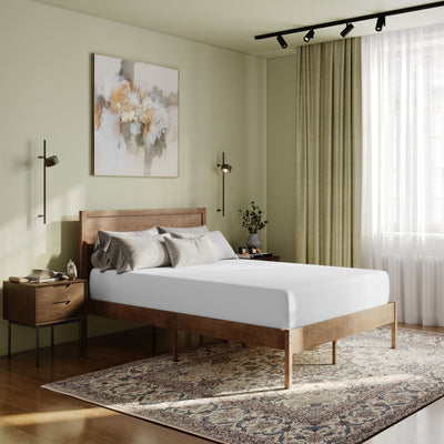 Cloud Green Tea Cooling Gel 4-Layer Memory Foam Mattress in a Box with CertiPUR-US Certification, Washable Cover, and Pressure Relief - View 2