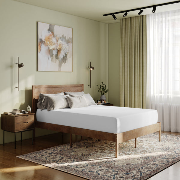Full |#| Green Tea Cooling Gel 4-Layer Memory Foam Full 10" Mattress in a Box