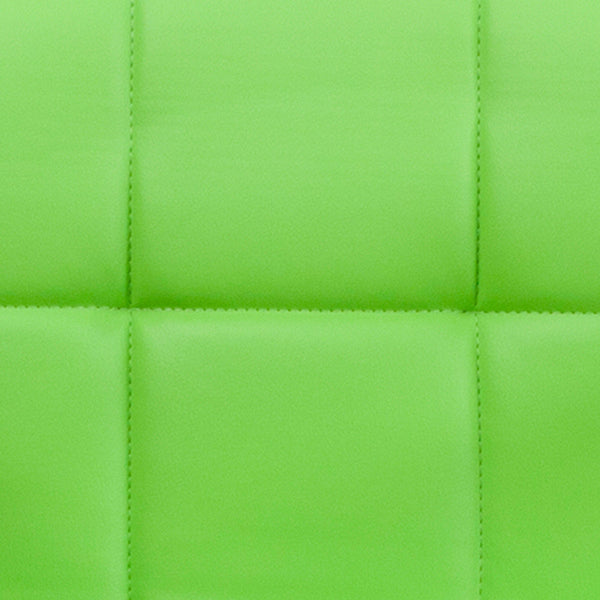 Brown |#| Brown Quilted Vinyl Adjustable Height Barstool with Arms and Chrome Base