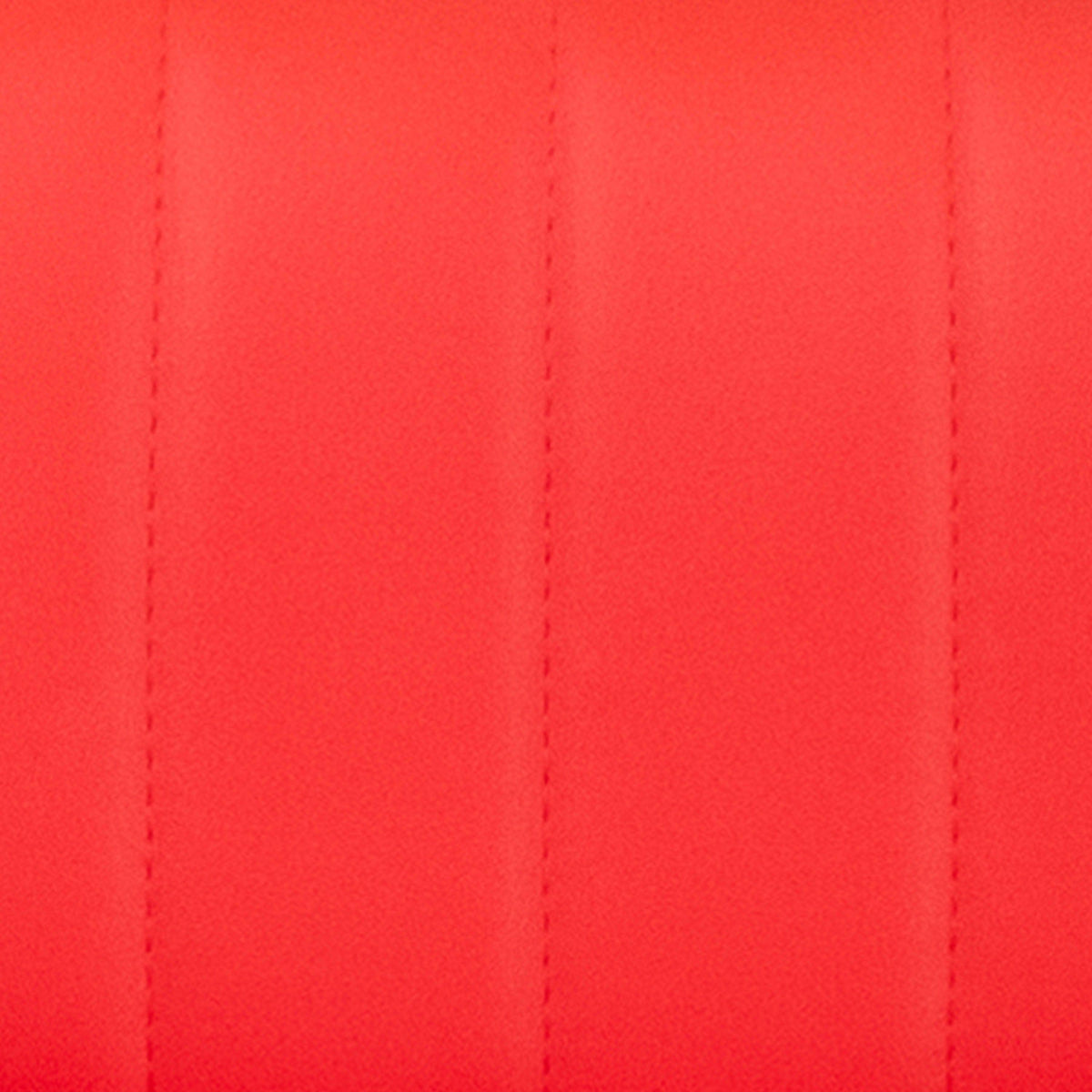 Red Vinyl |#| Red Vinyl Adjustable Height Barstool w/ Vertical Stitch Back & Chrome Base
