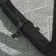 Black |#| 46" Round Wheelchair Accessible Metal Picnic Table with Ground Anchors - Black