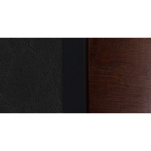 Walnut Wood Back/Burgundy Vinyl Seat/Black Metal Frame |#| Black 3 Circle Back Metal Barstool - Walnut Wood Back, Burgundy Vinyl Seat