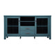 Teal |#| 59" Engineered Wood Buffet Sideboard Storage Cabinet w/ 2 Drawers, Doors in Teal