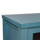 Teal |#| 59" Engineered Wood Buffet Sideboard Storage Cabinet w/ 2 Drawers, Doors in Teal