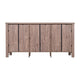 Brown |#| 59" Engineered Wood Buffet Sideboard Storage Cabinet w/ 2 Drawers, Doors in Brn