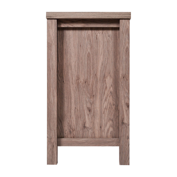 Brown |#| 59" Engineered Wood Buffet Sideboard Storage Cabinet w/ 2 Drawers, Doors in Brn