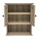 Brown |#| Farmhouse Wall Mount Medicine Cabinet with Adjustable Shelf and Dual Doors-Brown