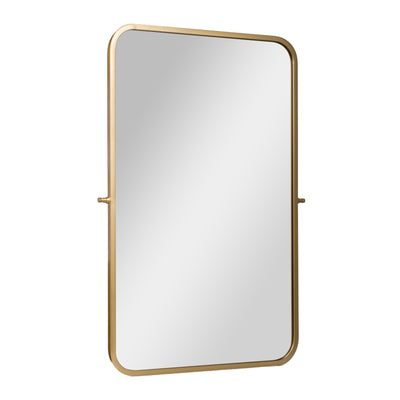 Finlay Metal Pivot Wall Mirror - Large Accent Vanity Mirror for Bathroom - View 1